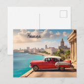 Havana Cuba Postkarte (Vorne/Hinten)