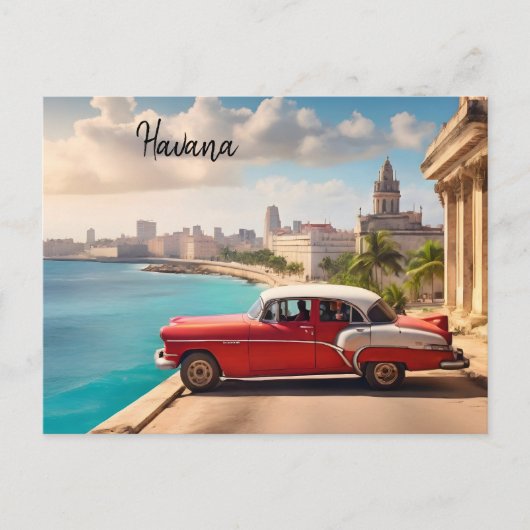 Havana Cuba Postkarte (Vorderseite)
