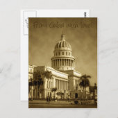 Havana Cuba Postkarte (Vorne/Hinten)