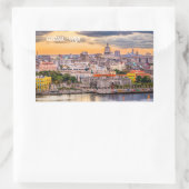 Havana CUBA Rechteckiger Aufkleber (Tasche)