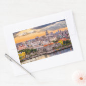 Havana CUBA Rechteckiger Aufkleber (Umschlag)