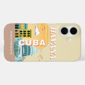 Havana Cuba Retro Art Case-Mate iPhone Hülle (Rückseite (Horizontal))