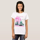 Havana Cuba Rosa T-Shirt (Vorne ganz)