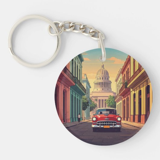 Havana Cuba Schlüsselanhänger (Vorderseite)