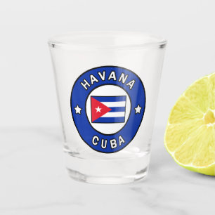 Havana Cuba Schnapsglas