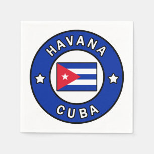 Havana Cuba Serviette