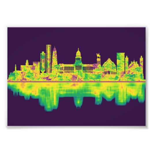 Havana Cuba Skyline Fotodruck (Vorne)