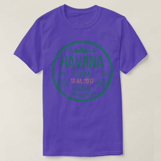 Havana Cuba T-Shirt (Design vorne)