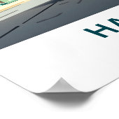 Havana Cuba Travel Print Poster (Ecke)