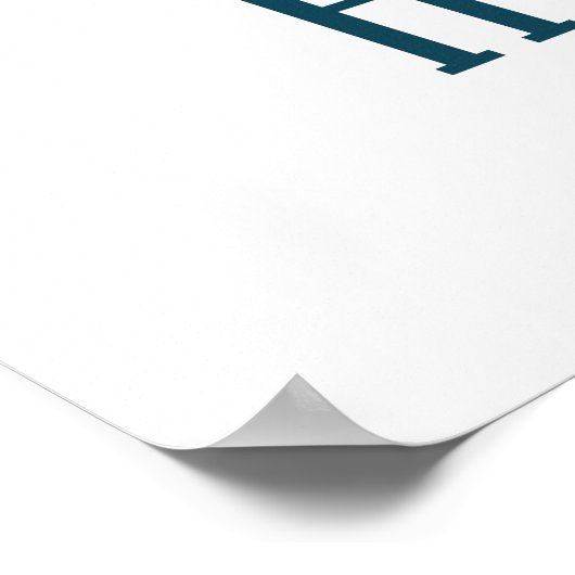 Havana Cuba Vintag Skyline Poster (Ecke)