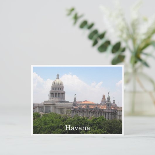havana el capitolio postkarte (Stehend Vorderseite)