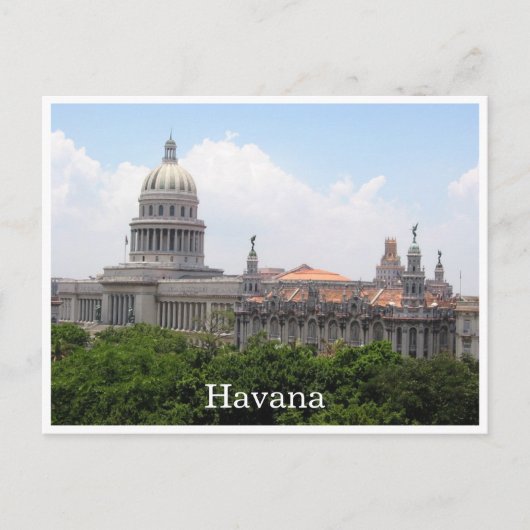 havana el capitolio postkarte (Vorderseite)