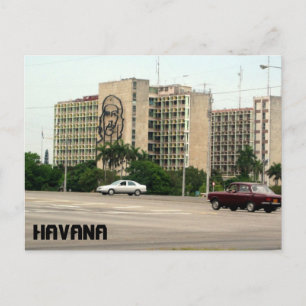Havana fidel cuba postkarte