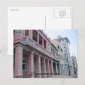 Havana-Gebäude Postkarte (Vorne/Hinten)