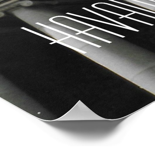 Havana Hauptstadt Gebäude Cuba Souvenir Poster (Ecke)