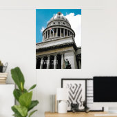 Havana Hauptstadt Gebäude Cuba Souvenir Poster (Heimbüro)