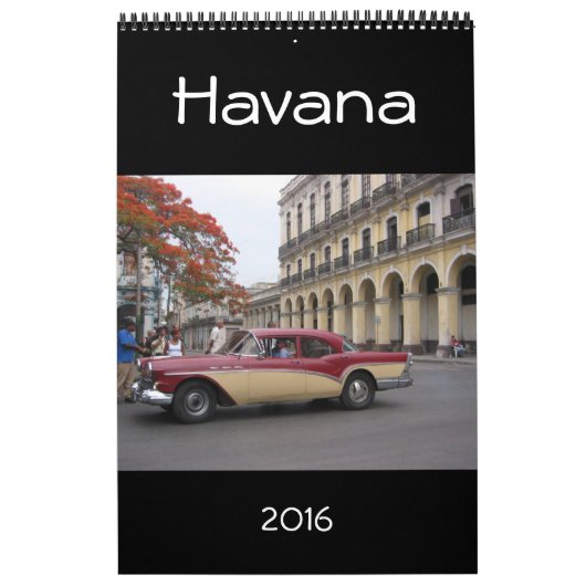 Havana Kuba 2016 Kalender (Titelbild)