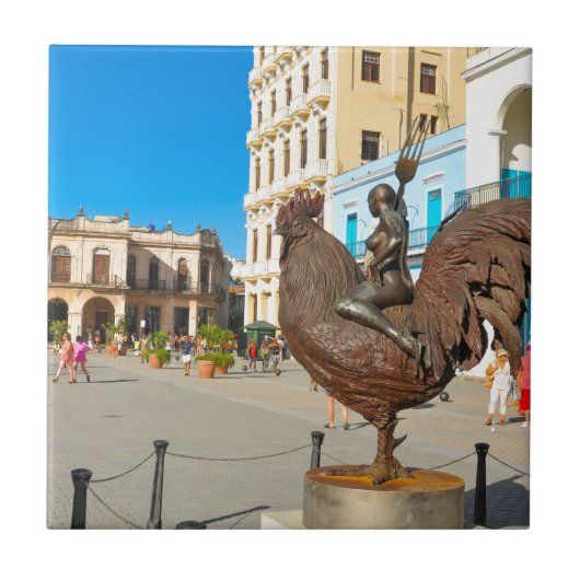 Havana, Kuba Fliese (Vorderseite)