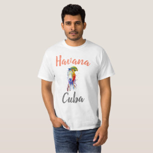 Havana-Kuba, Papagei T-Shirt