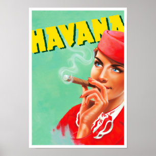 Havana Kuba Reiseplakat Poster