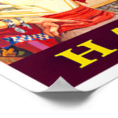 Havana Kuba Reiseplakat Poster (Ecke)