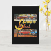 Havana Kuba - Siempre Habana Karte (Gelbe Blume)