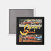 Havana Kuba - Siempre Habana Magnet (Vorderseite/Rückseite)