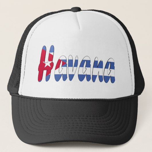 Havana, Kuba Truckerkappe (Vorderseite)