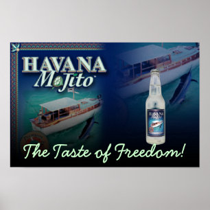 Havana Mojito der Geschmack des Poster