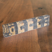 Havana Namensplakette (Seite)