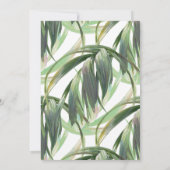 Havana Nights | Summer Backyard Party Einladung (Rückseite)