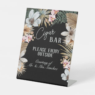 Havana Nights Tropical Cuban Cigar Bar Sockelschild