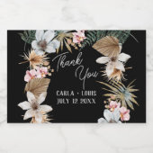 Havana Nights Tropical Kuba Alkoholflaschenetikett (Einzelnes Label)