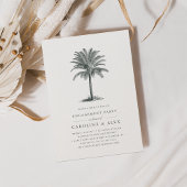 Havana Palm Engagement Party Invitation Einladung