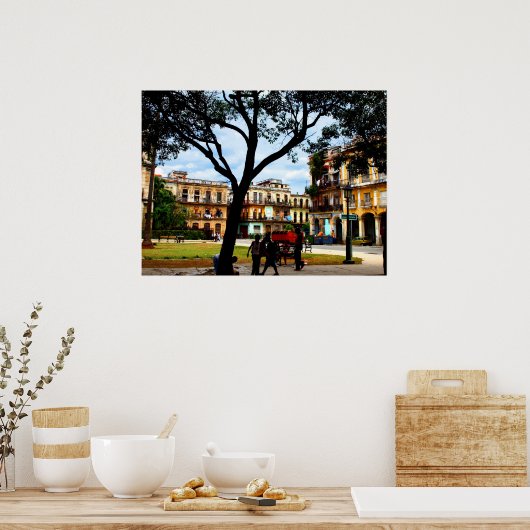 Havana-Platz Poster (Küche)
