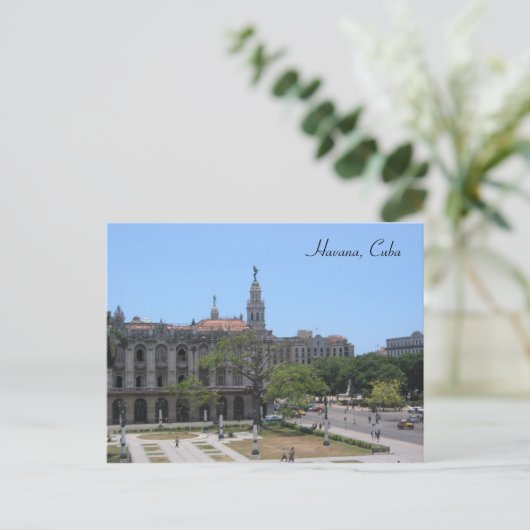 Havana-Platz Postkarte (Stehend Vorderseite)