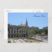 Havana-Platz Postkarte (Vorne/Hinten)