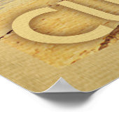 Havana Poster Cuba Palm Tree Vintage Travel (Ecke)