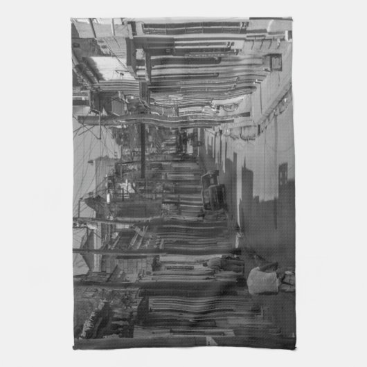 Havana-Straßen Geschirrtuch (Vertikal)