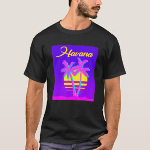 Havana Travel Summer Vacation Beach T-Shirt