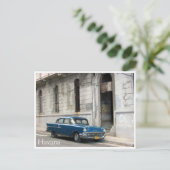 havana Vintag Postkarte (Stehend Vorderseite)