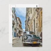 Havanas Lane Postkarte (Vorne/Hinten)