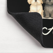 Havanese Aunt Cute Dog Lover Gift Funny Women Pupp Mousepad (Ecke)