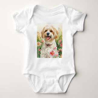 Havanese Baby Bodysuit Strampler