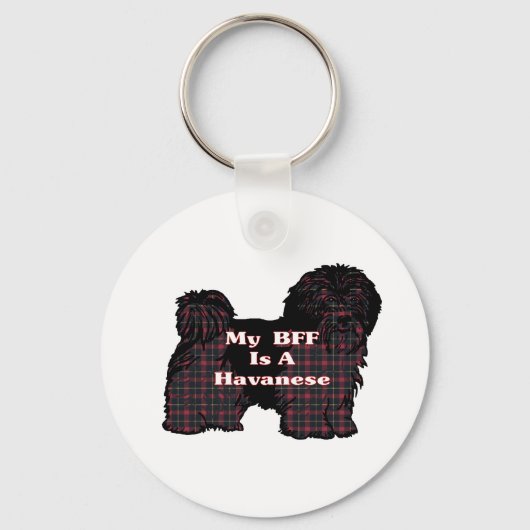 HAVANESE BESTE FREUNDIN Geschenke Schlüsselanhänger (Vorderseite)