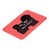 HAVANESE BESTE FREUNDIN MAGNET (Linke Seite)