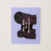 HAVANESE BESTE FREUNDIN PUZZLE (Vertikal)