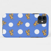 Havanese Blue Polka Dots Case-Mate iPhone Hülle (Rückseite (Horizontal))