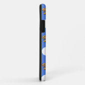 Havanese Blue Polka Dots Case-Mate iPhone Hülle (Hinten/Rechts)