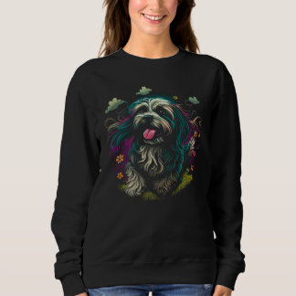 Havanese Bolonka Zwetna Shih Tzu Lhasa Apso Meadow Sweatshirt